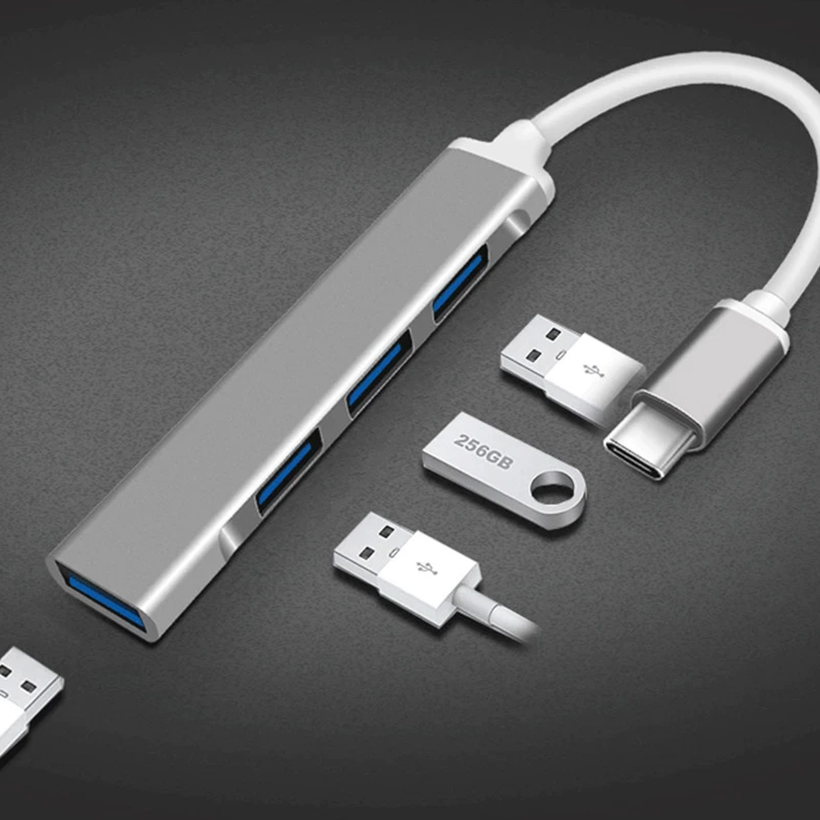 Amplia compatibilidad Hub USB tipo C